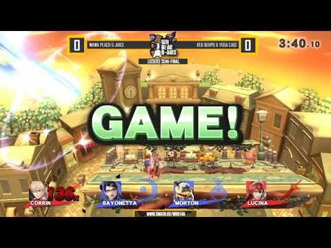 Ultra WBB #149 | Wawa Peach & Juice vs red berpo & Yoda Cage - Losers Semi-Final - Super Smash Bros.