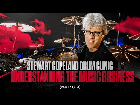 Stewart Copeland Drum Clinic: Understanding The Music Business (Part 1 of 4, from the DC Archives)