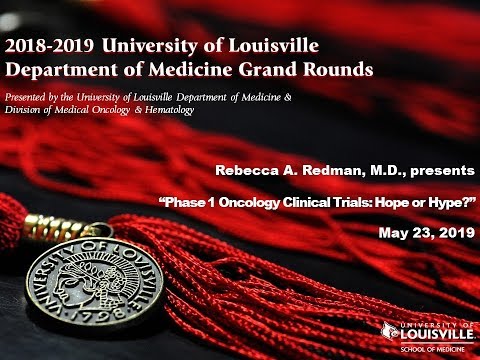 Grandes Rodadas do Departamento de Medicina da UofL: Dra. Rebecca Redman