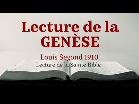 GENÈSE (Bible Louis Segond 1910)