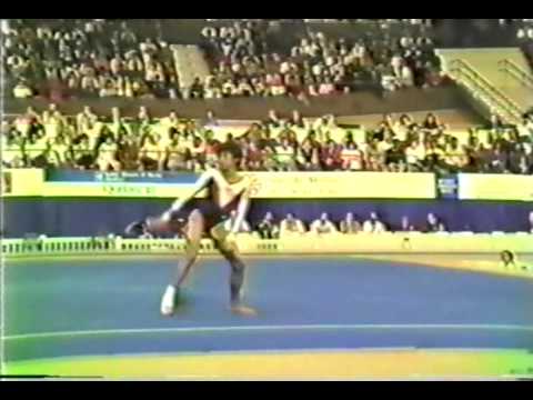 6th T USA Sabrina Mar FX - 1985 World Gymnastics Championships 9.700