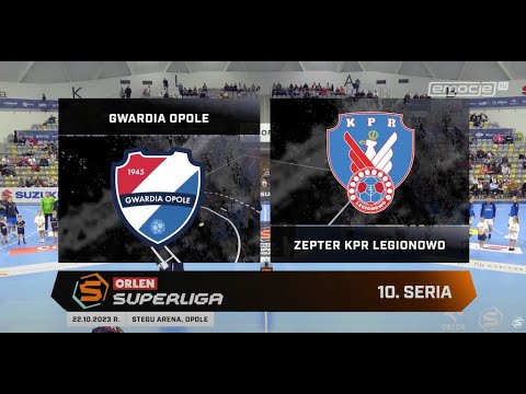10. seria Gwardia Opole - Zepter KPR Legionowo [SKRÓT]