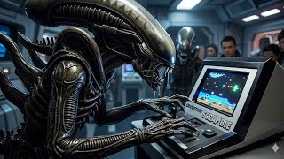 Xenomorphs and Scramble? What's that all about then?? #Aliens #gaming #retrogaming 