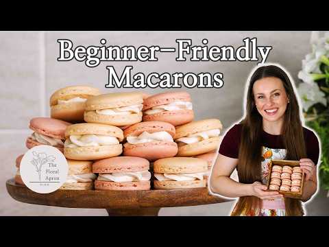 How to Make French Macarons | Beginner-Friendly Vanilla Macaron Recipe | The Floral Apron