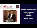 Wolfgang Amadeus Mozart: Rondo in F Major, K. 494, Allegretto - Murray Perahia