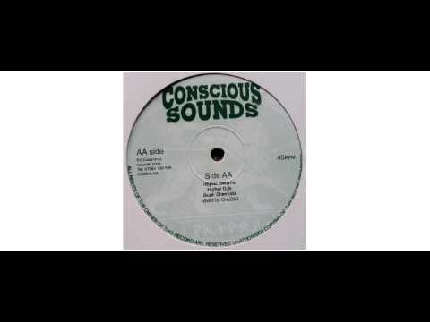 Lutan Fyah / The Bush Chemists - Beat Round The Bush / Higher Heights - 10" - Conscious Sounds