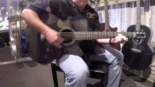 Video thumbnail for Rainsong Black Ice BI-WS1000N2 Acoustic Guitar SN# 16821 by musicglryinc