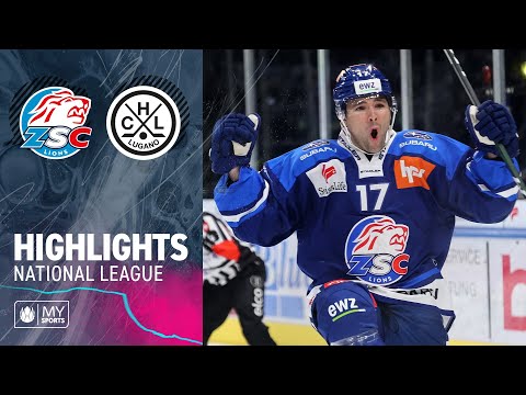 ZSC vs. Lugano 5:2 – Highlights National League