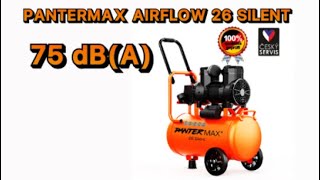 PANTERMAX®AirFlow® 26 SILENT SET1 tichý bezolejový kompresor + sada příslušenství 5-ti dílná