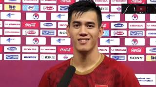 Nguyen Tien Linh's interview after match, 2022 Qatar  Worldcup qualifiers  Vietnam vs UAE