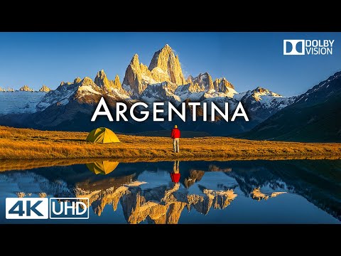 Argentina 4K UHD | Stunning Andes Mountains & Cinematic Music for Relaxation