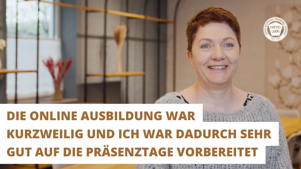 Feedback OMNI Hypnoseausbildung 🇩🇪  Durch die Onlineausbildung auf die Präsenztage vorbereitet