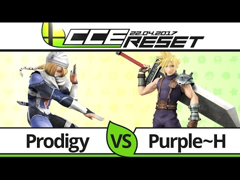 CCE RESET LR4 - TCL Prodigy (Sheik) vs TCL Purple~H (Cloud) - Smash 4
