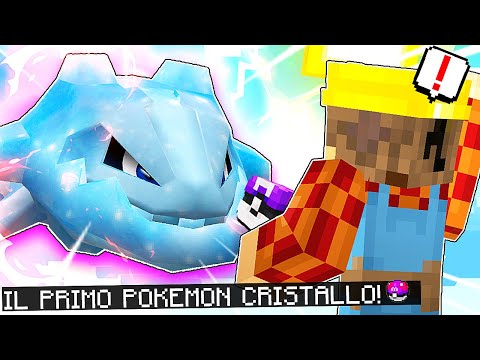 I GET PIXELMON'S FIRST CRYSTAL POKEMON IN MINECRAFT!!
