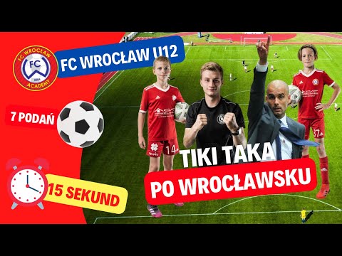 FC WROCŁAW TIKI TAKA- FANTASTYCZNY GOL- MUSISZ TO ZOBACZYĆ