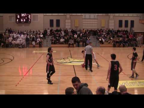 Boys Basketball: Middleborough at E. Bridgewater - December 20, 2016