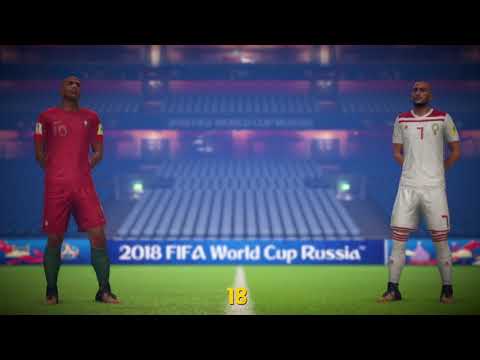 FIFA 18 World Cup Mode - Portugal Playthrough (Part 1) PS4
