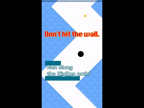 Run along the ZigZag path! How far can you go?🤔#shorts #challenge #adventure #running #ball