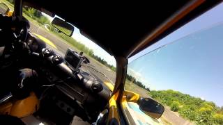 preview picture of video 'Lotus Elise 1.8 on Serres Racing Circuit 11.04.2013'