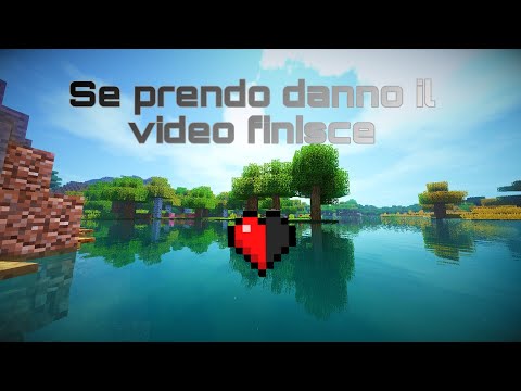 Se prendo danno il video finisce | Minecraft ITA