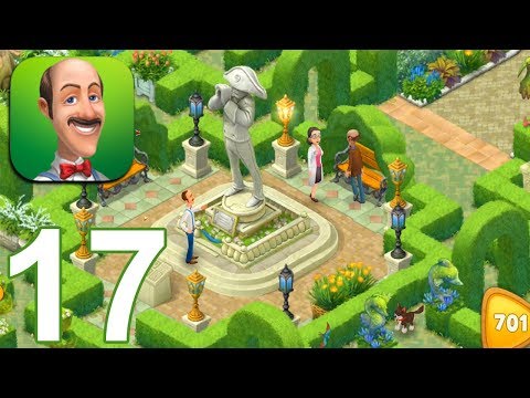GARDENSCAPES NEW ACRES STORY Walkthrough Gameplay Part 17 - Day 17 (iOS Android)