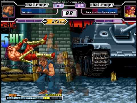 Krauser VS Akuma