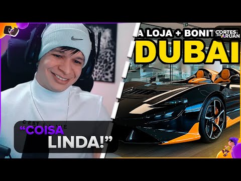 ARUAN REAGE: A loja de ESPORTIVOS mais BONITA de DUBAI! Conhecendo a Pupil of Fate!(LUCAS CHERUBINI)