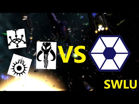 Star Wars LU Faction Battles: Shadow Collective vs CIS [4K]