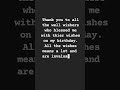 Happy Birthday Thank You Status English Wishes WhatsApp Trending Viral Video