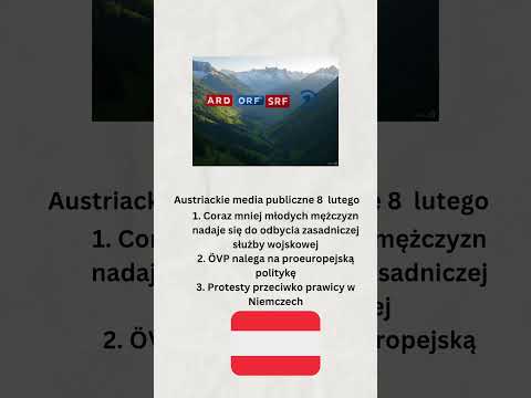 Austriackie media publiczne 8 lutego