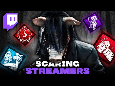 JUMPSCARING A TWITCH STREAMER WITH PIG | Dead By Daylight