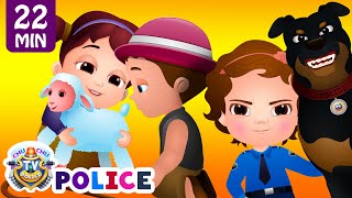 ChuChu TV Police Chase Thief in Police Car to Save Mary&#39;s Little Lamb | ChuChu TV Surprise Eggs Toys