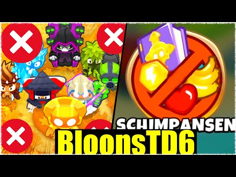 SO SCHAFFT IHR OHNE AFFEN RUNDE 100! - Bloons Td6 [Deutsch/German]