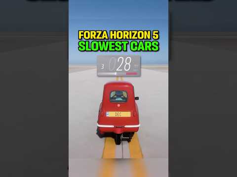 Top 5 SLOWEST Cars in Forza Horizon 5!
