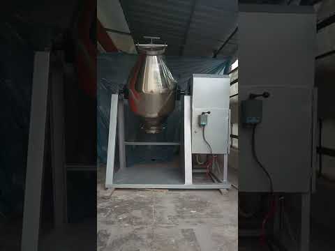 Three phase stainless steel conical mixer machine, capacity:...