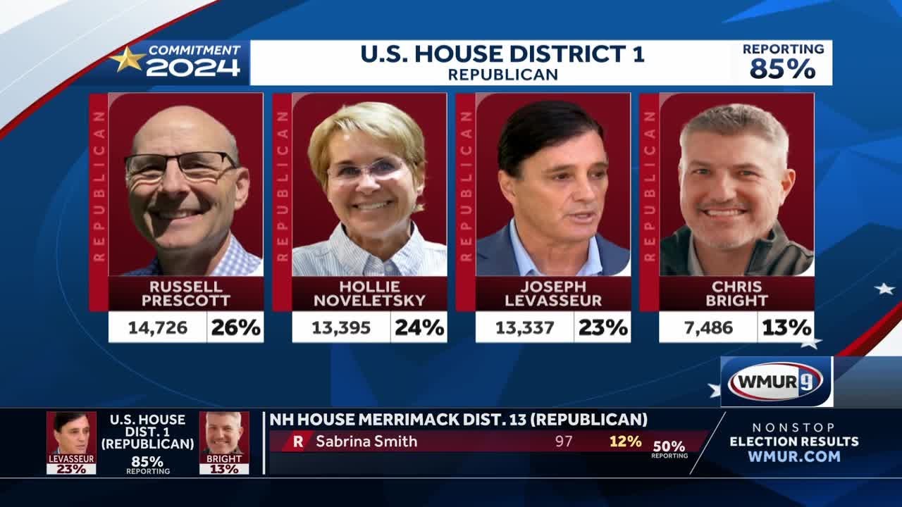 New Hampshire state primary election results