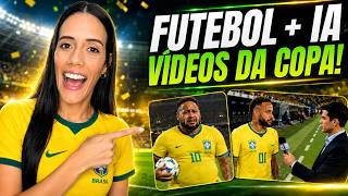 Essa IA Transforma Ideias de FUTEBOL em VIDEOS da COPA em MINUTOS!