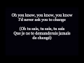 Bruno Mars - Just the way you are (Lyrics+traduction)