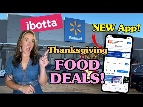 Walmart Ibotta Haul - Thanksgiving FOOD DEALS & NEW BeFrugal App! 11/16-22/25