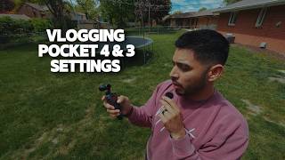 My Exact Pocket 4 & 3 Settings For Vlogging (Cinematic + Easy Beginner)