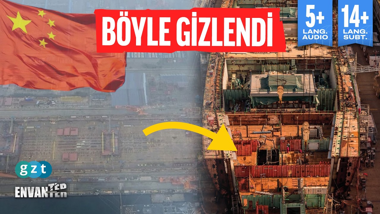 Dünyadan saklanan dev: Çin’in 120 bin tonluk gemisi ortaya çıktı