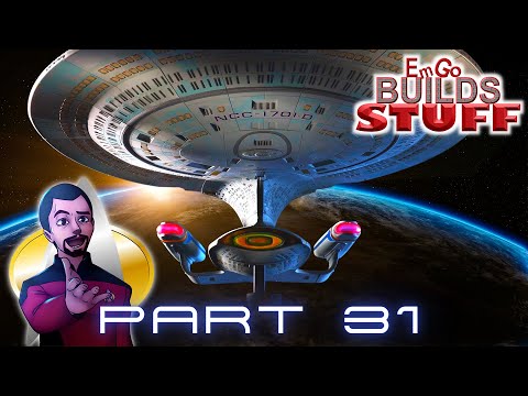 Eaglemoss Star Trek USS Enterprise NCC 1701-D Kit (Part 31): EmGo Builds Stuff
