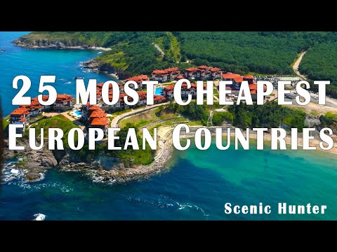 25 Best Cheapest Countries To Visit In Europe 2024 | Travel Guide 2024
