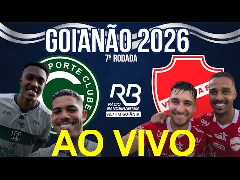AO VIVO - Goiás x Vila Nova  (Clássico) | Campeonato Goiano - 01/02/2026