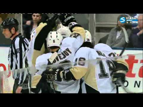 First Goal Alexei Kovalev for Penguins (Penguins & Maple Leafs) NHL Feb 26, 2011