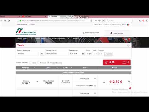 Siracusa-Milano C.le Intercitynotte 1962