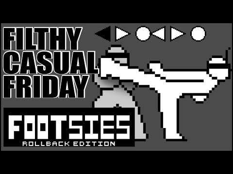 This Game Is Intense!! FOOTSIES Rollback Edition - YouTube