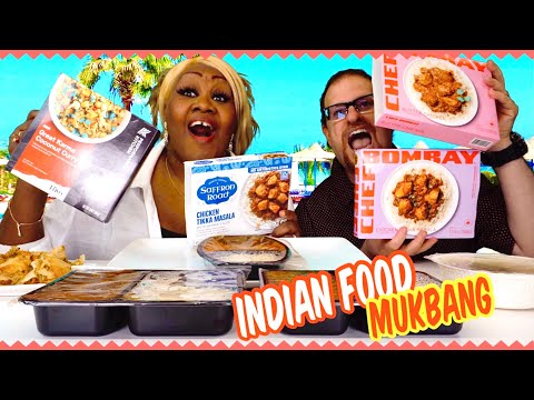 FROZEN INDIAN FOOD REVIEW AND MUKBANG 😋😋 Trying...