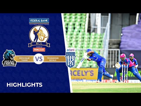 Match 15: Trivandrum Royals vs Kochi Blue Tigers