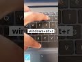 How To Open Screen Recording In Laptop Pc Shorts Youtubeshorts